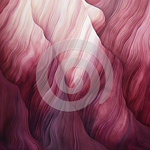 Abstract Photo With Red And Purple Waves In The Style Of Sam Guay photo