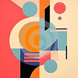 Abstract Illustration Of Detailed Circular Shapes In The Style Of Stephen Ormandy photo