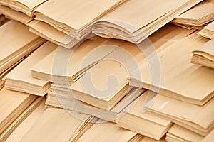 Abstract light brown veneer sheet