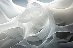 An abstract photo of a white and black gradient waves background