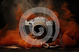 Abstract photography camera