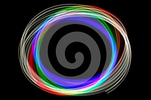 Abstract Physiogram background