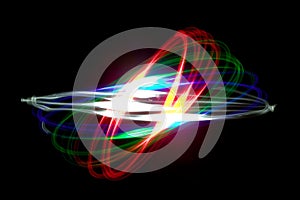 Abstract Physiogram background