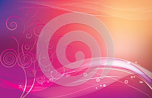 Abstract pink background photo