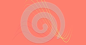 Abstract pink background with dynamic 3d lines. p