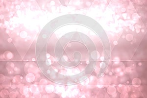 Abstract pink beauty background. Beautiful light pink geometric background texture for design of cosmetic product display montage