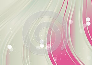 Abstract Pink and Beige Gradient Vertical Wave Background