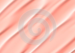 Abstract pink beige wavy background