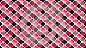 Abstract pink and black diagonal grid pattern design. Generative AI