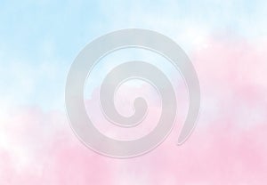 Abstract pink Blue Water color background, Illustration, texture for design