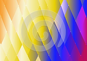 Abstract Pink Blue and Yellow Gradient Geometric Triangle Background Vector Eps