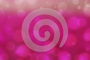 Abstract pink bokeh background