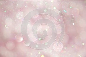 Abstract pink glittery background