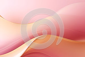 Abstract pink golden gradient background