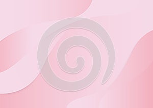 Abstract pink gradient color curve background.