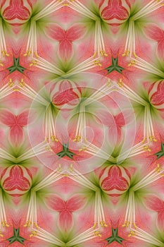 Abstract Pink and Green Background