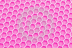 abstract pink honeycomb close-up unobtrusive photo background