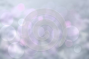 Abstract pink illustration. Abstract light pink pastel bokeh background texture with bright soft color circles. Beautiful template