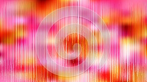 Abstract Pink and Orange Vertical Lines Background