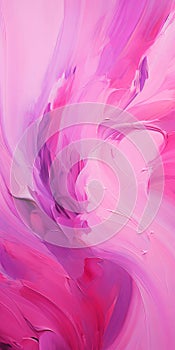 Abstract Pink And Purple Swirling Image In The Style Of Steve Henderson photo
