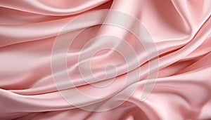 Abstract Pink Silk Drape