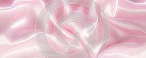 Abstract pink silk satin fabric texture background.