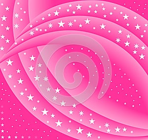 Abstracto rosa estrella 2 