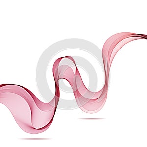 Abstract pink vector wave. background for presentation. advertising banner. eps 10