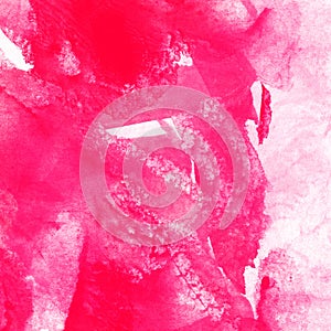 abstract pink watercolor background design wash aqua painted texture close up