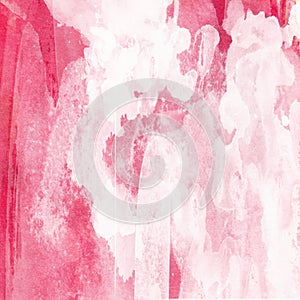 abstract pink watercolor background design wash aqua painted texture close up