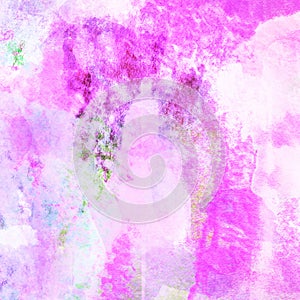 abstract pink watercolor background design wash aqua painted texture close up