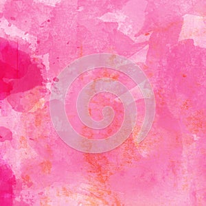 abstract pink watercolor background design wash aqua painted texture close up