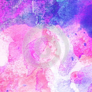 abstract pink watercolor background design wash aqua painted texture close up