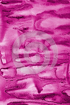 Abstract pink watercolor on paper texture as background