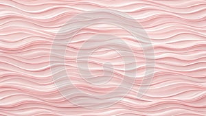 Abstract pink wave pattern background texture soft undulating lines for design projects. Generative AI