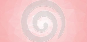 Abstract Pink and white abstract geometric backgrounds. Polygonal vector. Abstract polygonal illustration, which consist of triang photo