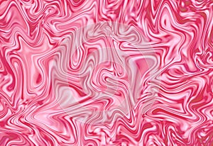 Abstract pink and white background. Marble texture digital illustration.