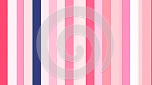 Abstract Pink and White Vertical Stripes Background