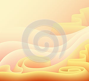 Abstract pink and yellow background delicate marshmallow