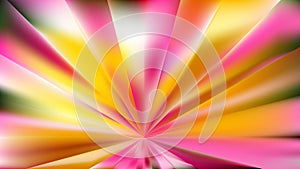 Abstract Pink and Yellow Rays Background