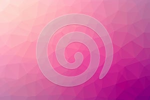 Abstract pinkish polygon gradient background vector photo