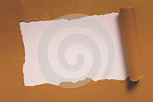 Abstract Plain Tear Paper Showing Background Conspectus Flatlay Sheet Presenting Another Backdrop Outline Pad Exhibiting