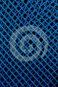 Abstract plastic net for texture and background.