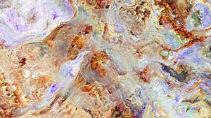 Abstract pleasure in Heaven. Color fantastic crazy marble