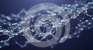 Abstract Plexus Network Connection Background
