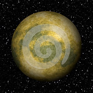 Abstract Pluto planet generated texture background