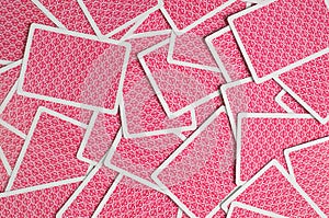 Abstract Poker Cards Background