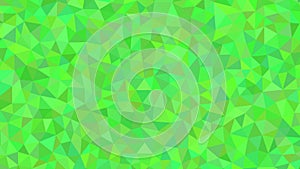 Abstract Polygon Background in Shades of Green Vector Illustration Graphic