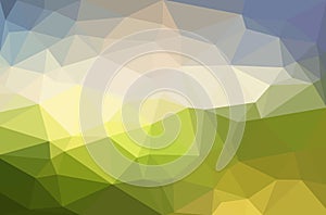 Abstract polygon geometric background.