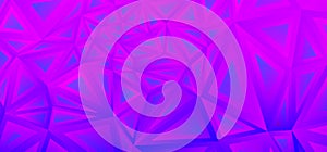 Abstract Polygon Wallpaper. Digital Triangles